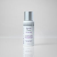 The Glycolic Cleanser is a potent, clinical strength foaming cleanser that contains a blend of 17% glycolic acid and other alpha hydroxy acids to revitalize and refresh the skin. It works by exfoliating the uppermost layer of dead skin cells, revealing a smoother, radiant complexion. 2 ounces