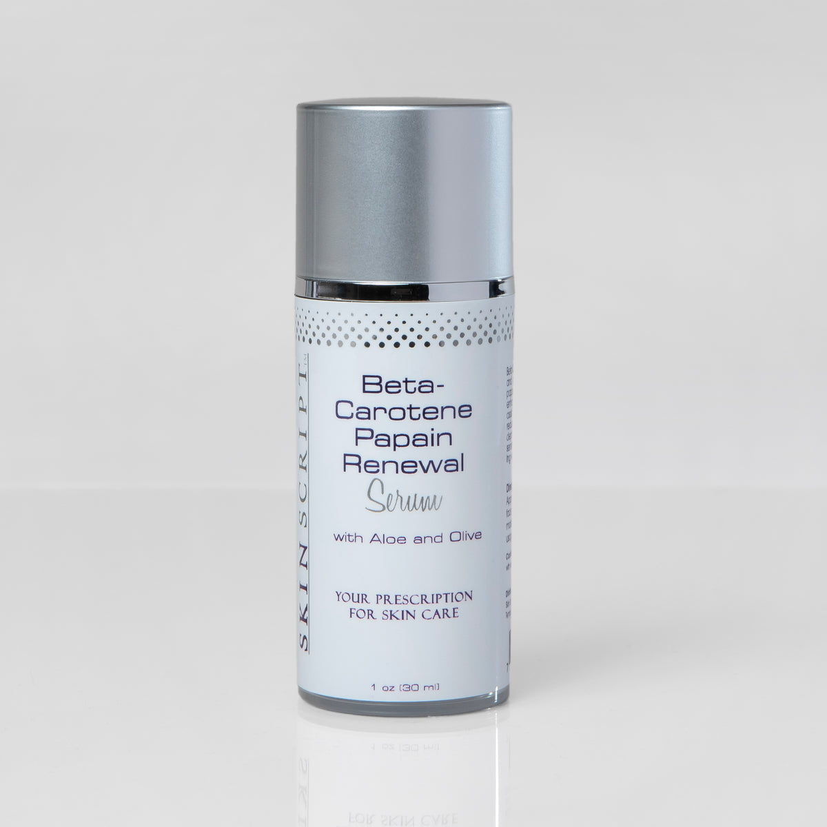 Beta-Carotene/Papain Renewal Serum | Sensitive Skin Exfoliation 